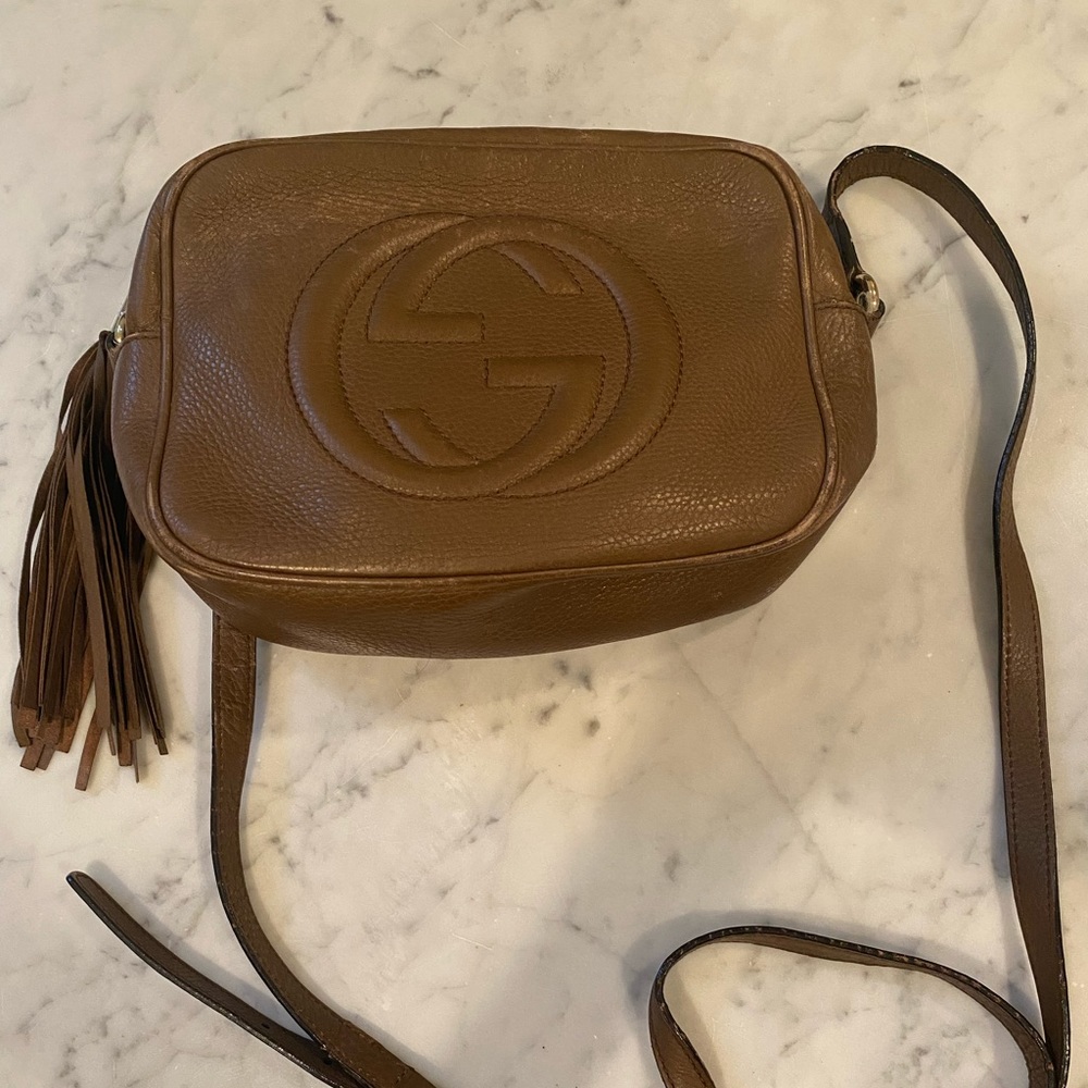 Gucci Disco Bag in Brown